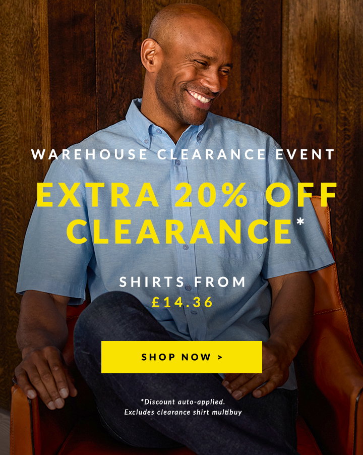 Extra 20% off clearance, discount auto-applied
