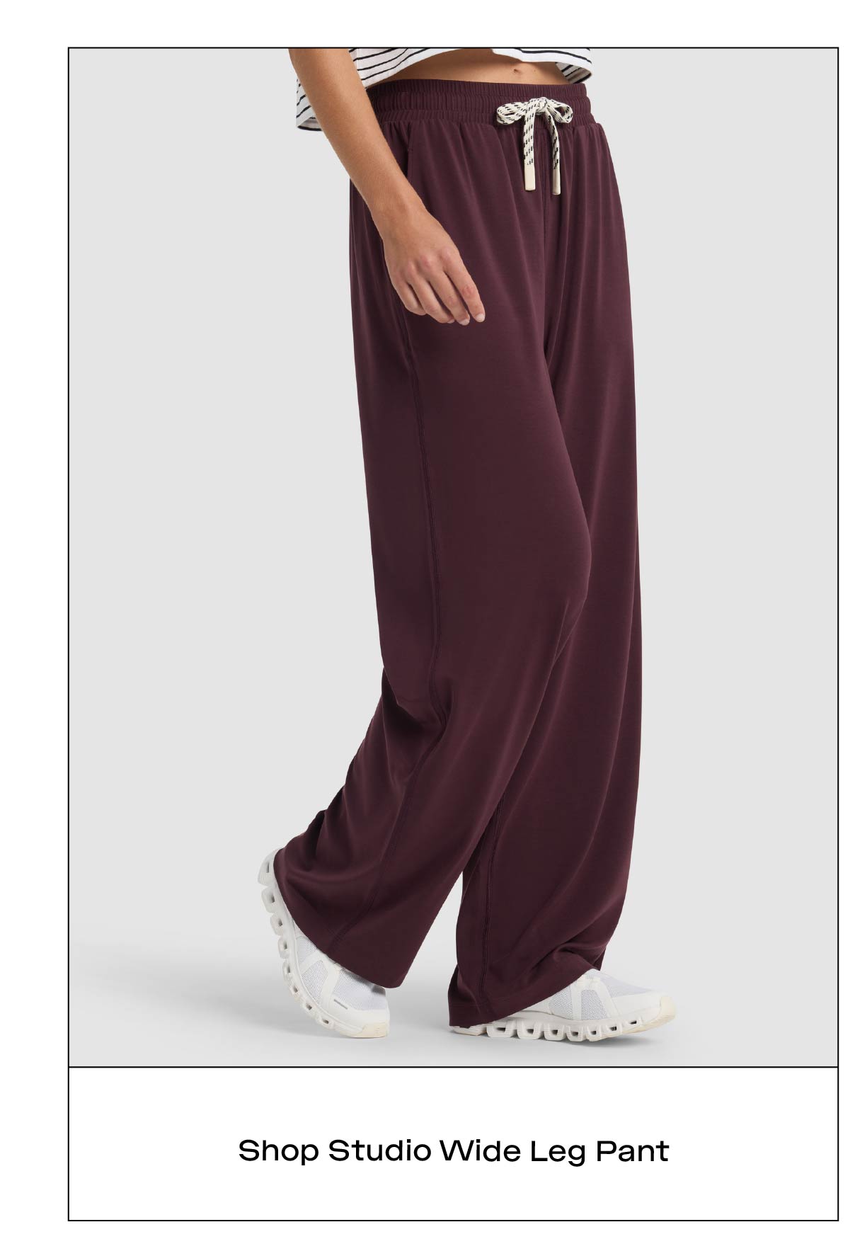 STUDIO WIDE LEG PANT