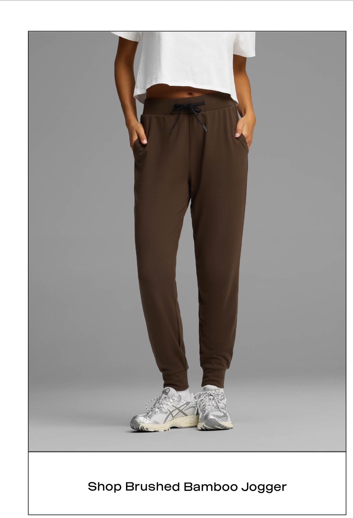 BRUSHED BAMBOO JOGGER