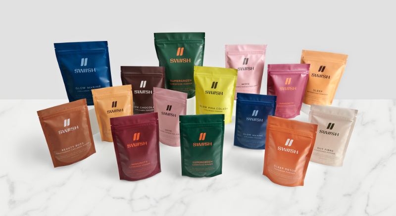 selection of wellness powders
