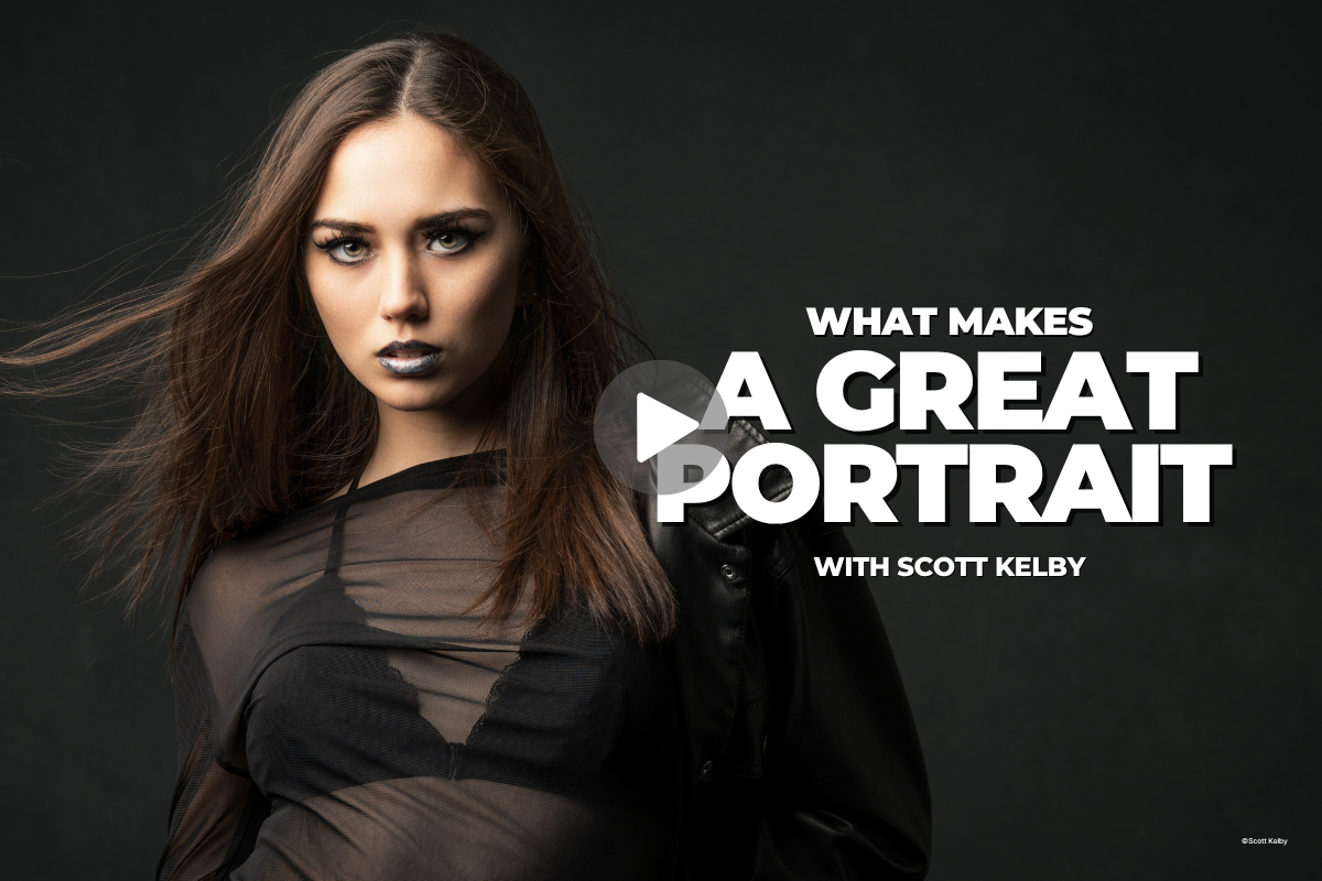 What Makes a Great Portrait, with Scott Kelby