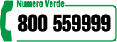 Numero verde gratuito 800559999