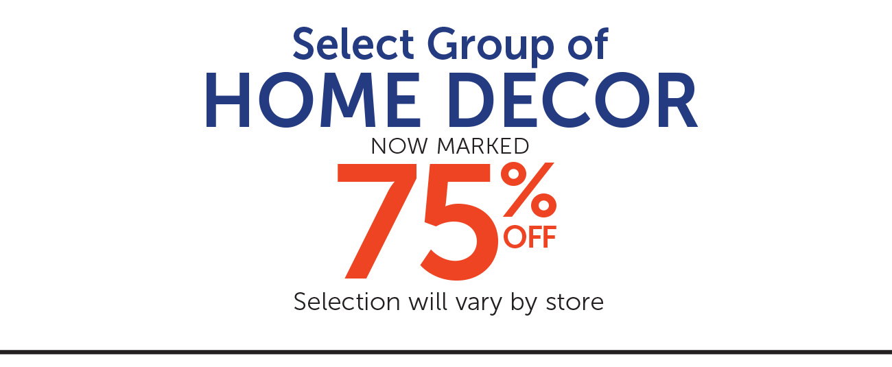 Select Group of Home Decor