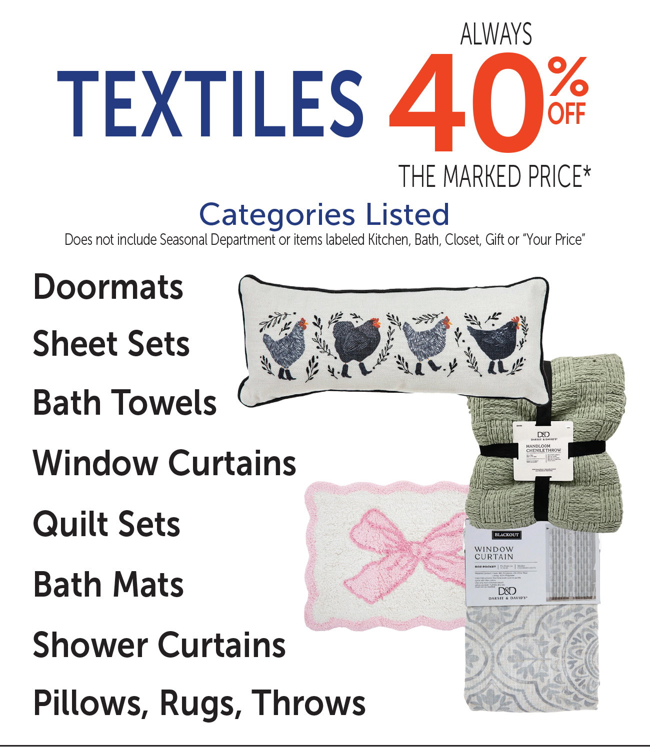 Home Decor - Textiles