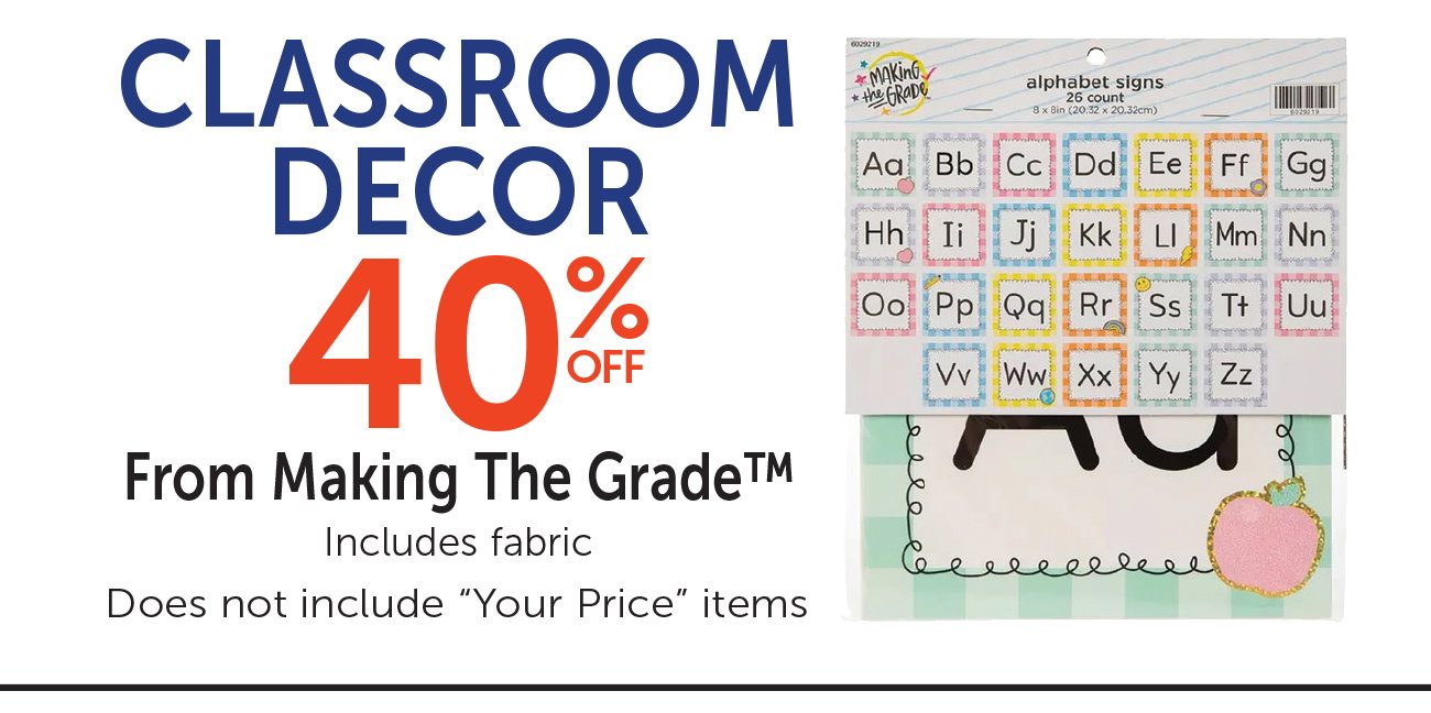 Classroom Decor