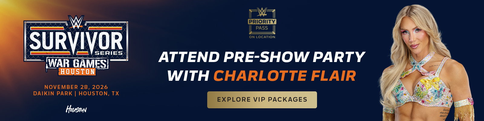 Survivor Series VIP Packages