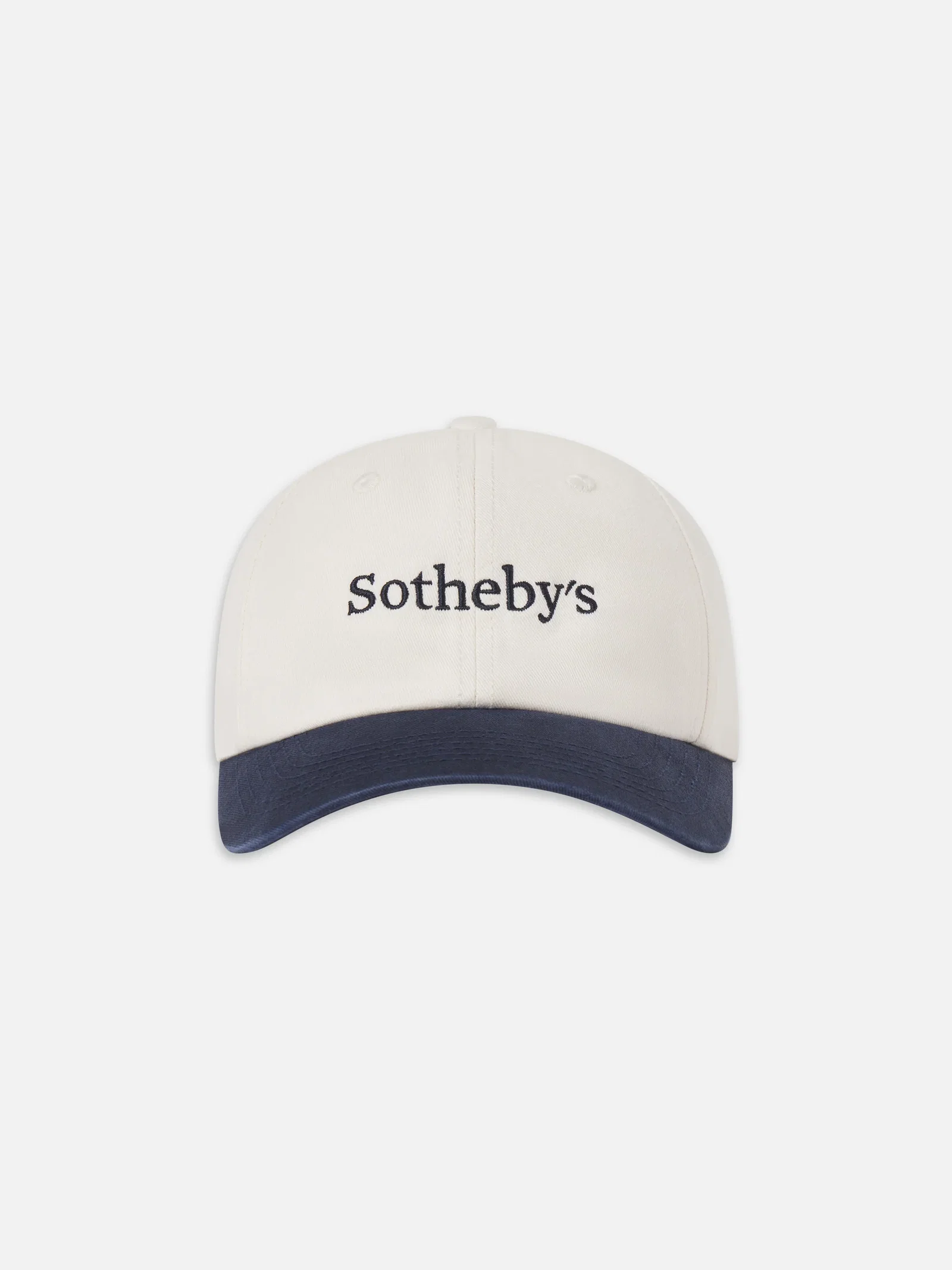 SOTHEBY'S CAP IN CREAM/NAVY