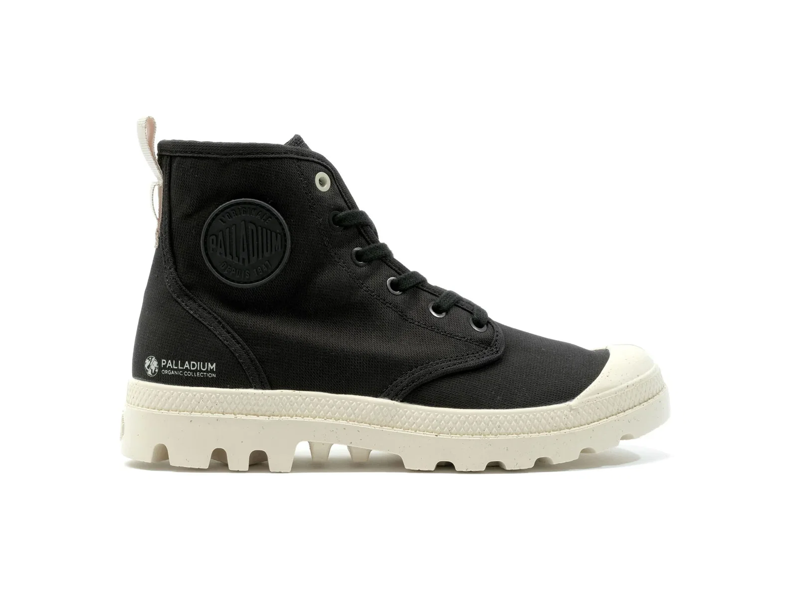 Image of 79101-008-M | PAMPA HI ZIP ORGANIC | BLACK