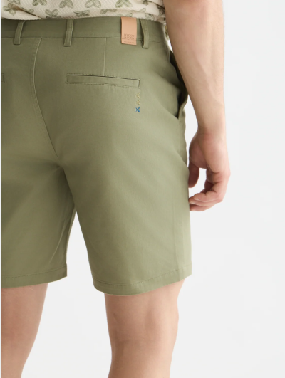 Essentials Stuart Cotton Twill Regular-Fit Shorts