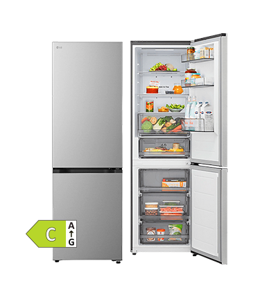  Frigorífico Combi LG GBBSJ2CCPY 203cm 375L Inox C 