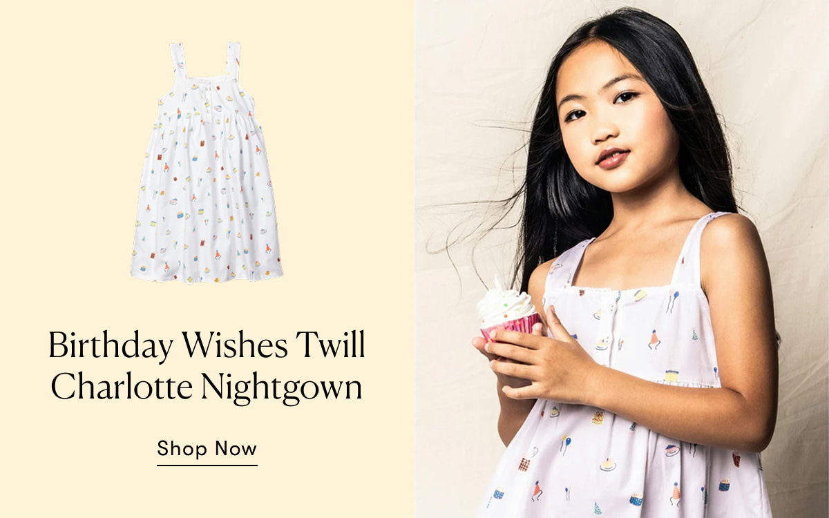 Birthday Wishes Twill Charlotte Nightgown