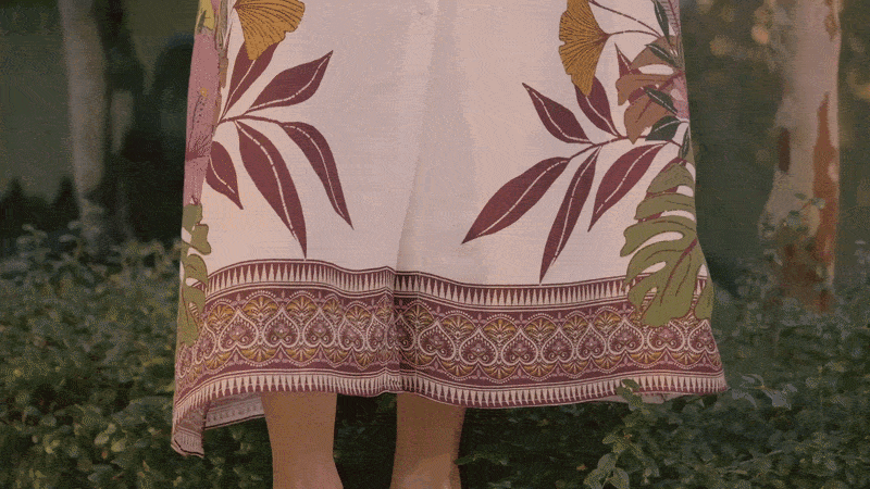 Botanical Dress GIF
