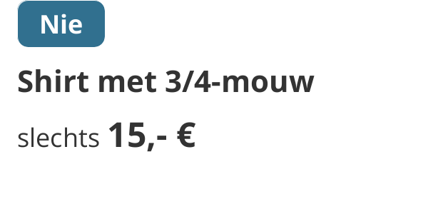 Onze favorieten