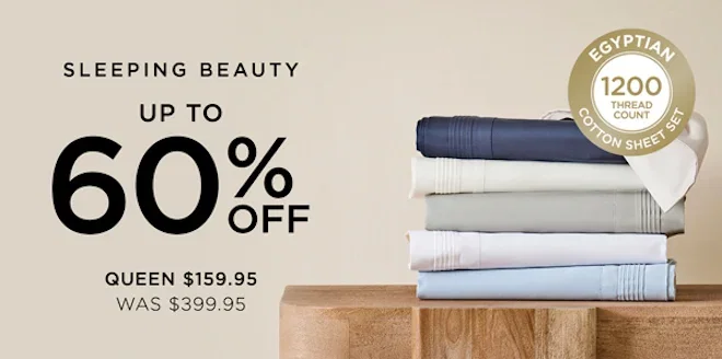 SB 1200TC Egyptian Cotton Sheet Set