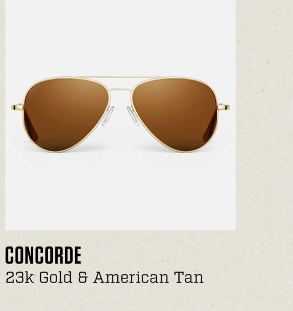 Concorde - 23k Gold & American Tan