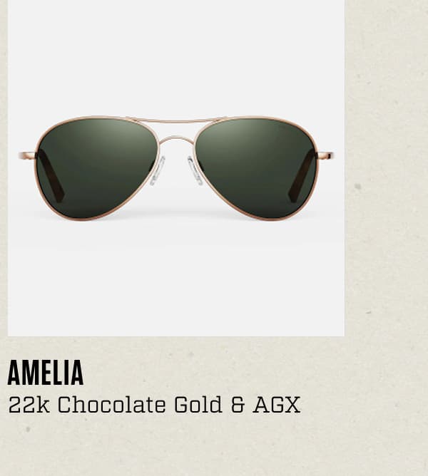 Amelia - 22k Chocolate Gold & AGX