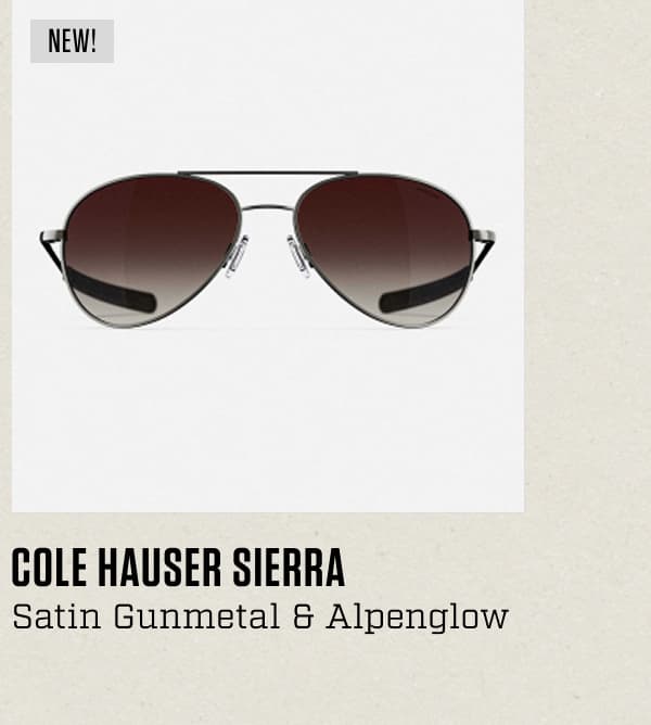 Randolph x Cole Hauser - Sierra - Satin Gunmetal & Alpenglow