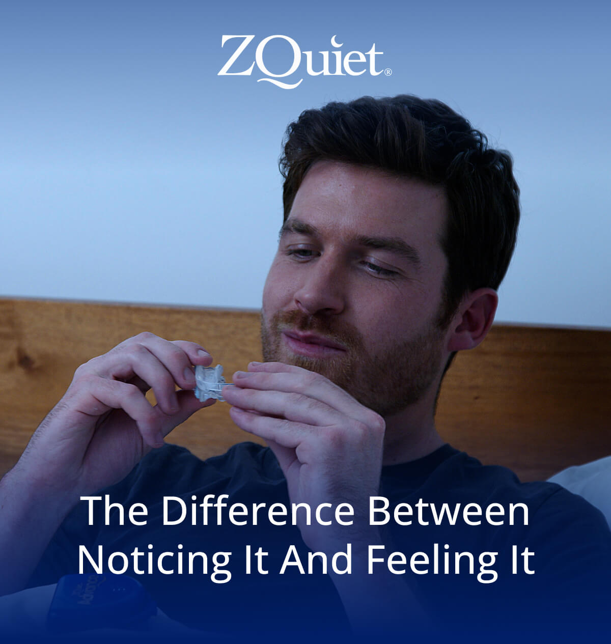 The Difference Between Noticing It And Feeling It