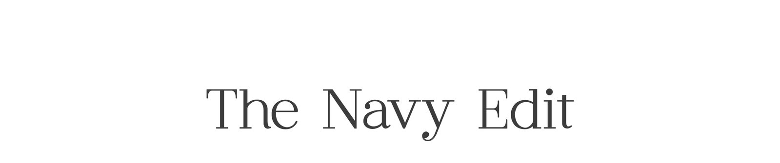 The Navy Edit