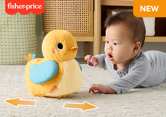 Fisher-Price 4-in-1 Cuddle & Crawl Duck