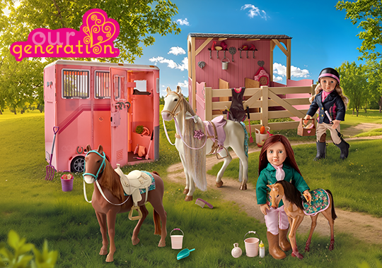 Our Generation Equestrian Collection