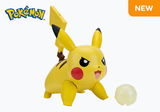 Pokemon Battle Action Interactive Figure Pikachu 30cm