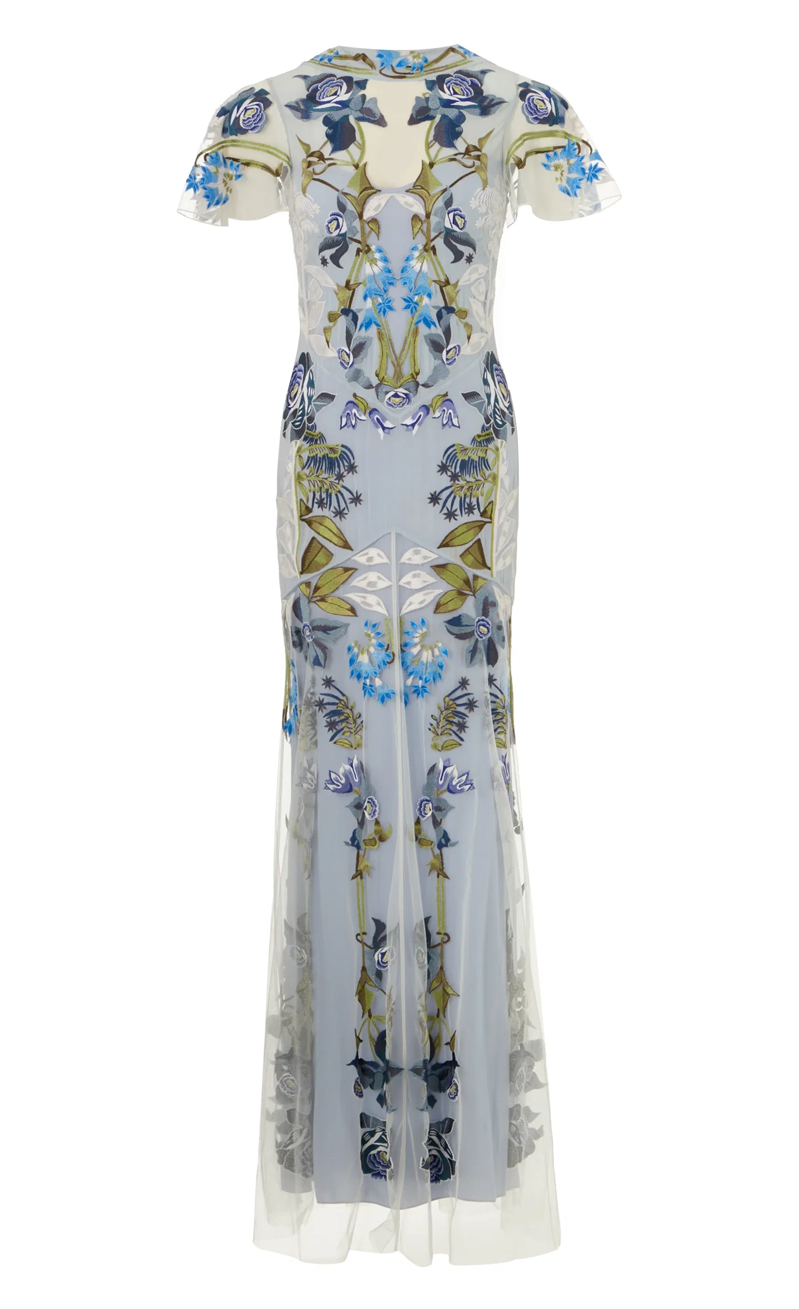 Image of Lucille Gown - Frost Blue