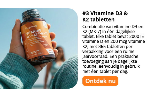 Vitamine D3 & K2 tabletten