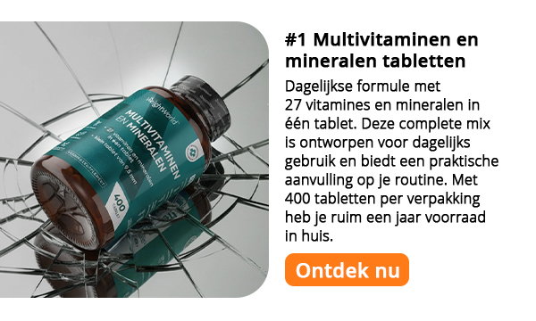 Multivitaminen en mineralen tabletten