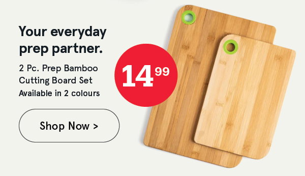 Prep Bamboo Cutting Board - Set of 2