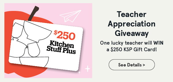 Teacher appreciation giveaway