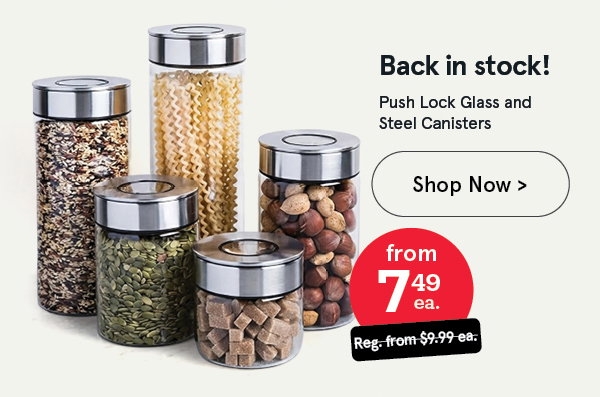 KSP Push Lock Food Canisters