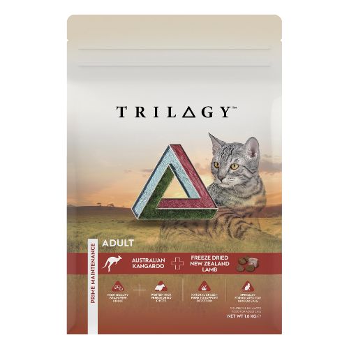 Image of Trilogy Australian Kangaroo And Freeze Dried New Zealand Lamb Cat Food 1.8kg