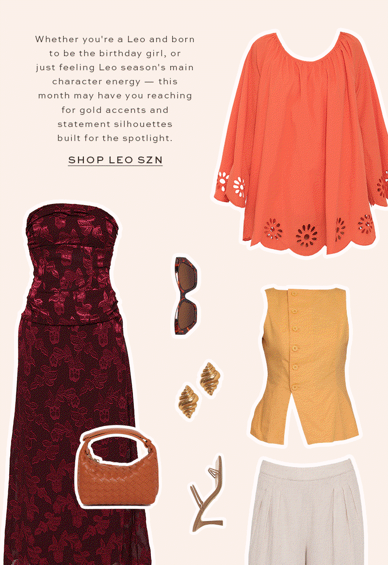 Looks for the birthday girls or for anyone feeling Leo's main character energy. Shop now.