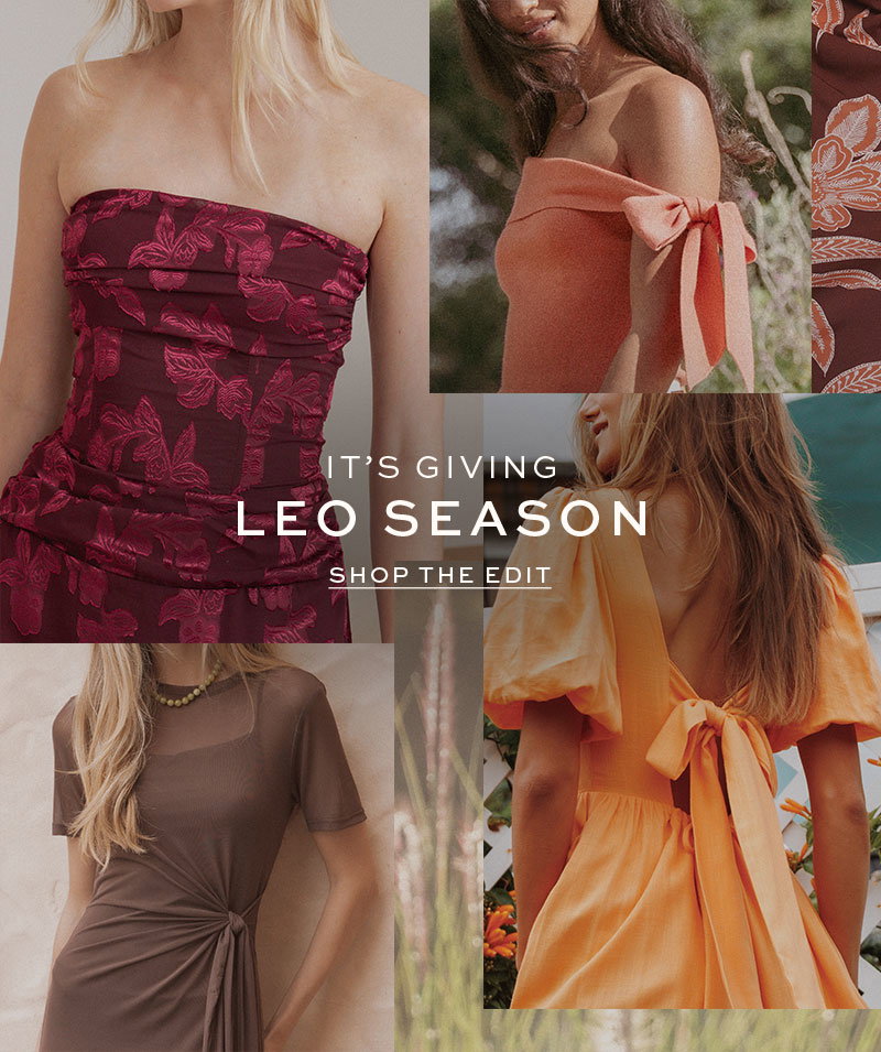 It's Giving Leo Season.