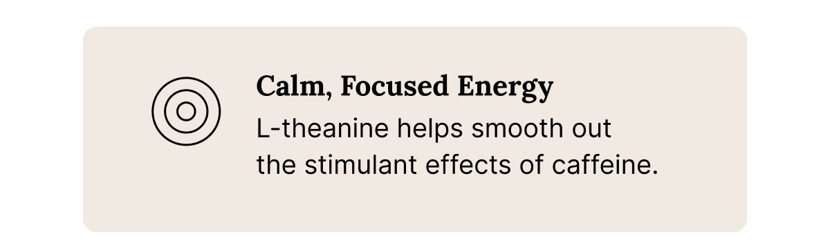 Calm, Focused Energy