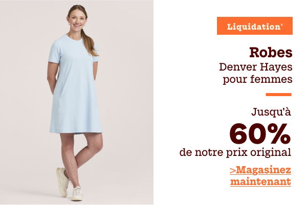 Robes Denver Hayes pour femmes en liquidation‡ jusqu'à 60 % de rabais sur notre prix original
