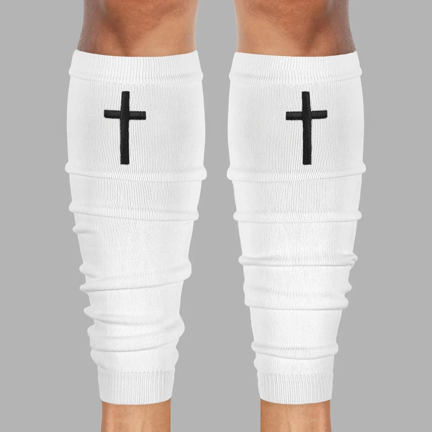 Image of Faith Cross Scrunchie Leg Sleeves