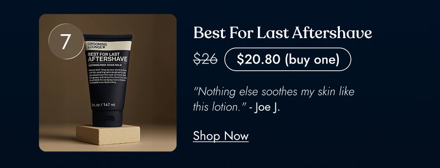 Best For Last Aftershave 