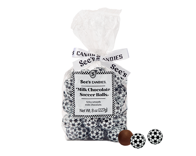 Milk Chocolate Soccer Balls