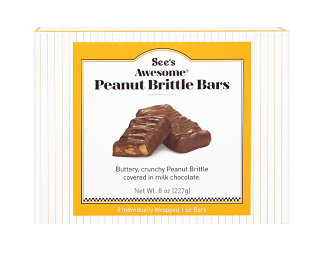 See’s Awesome® Peanut Brittle Bars