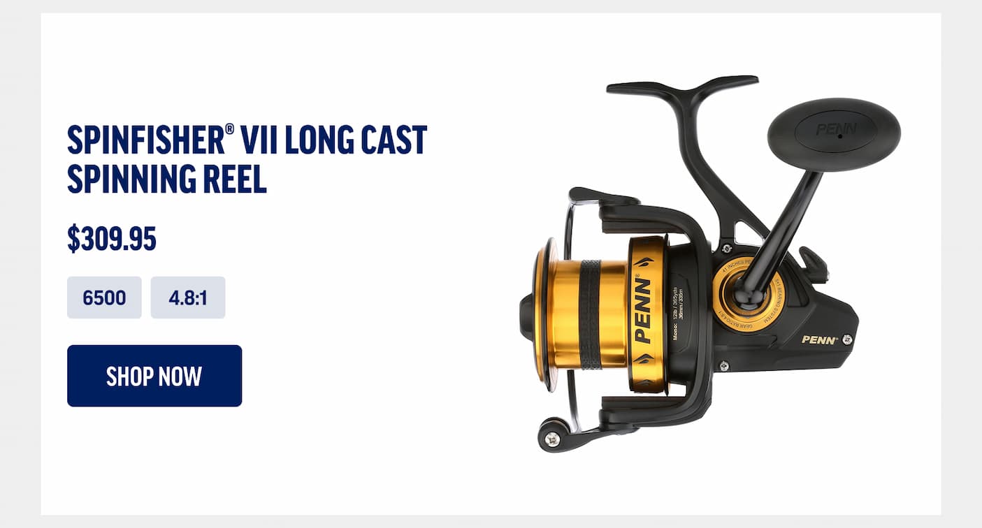 Spinfisher VII Long Cast Spinning Reel