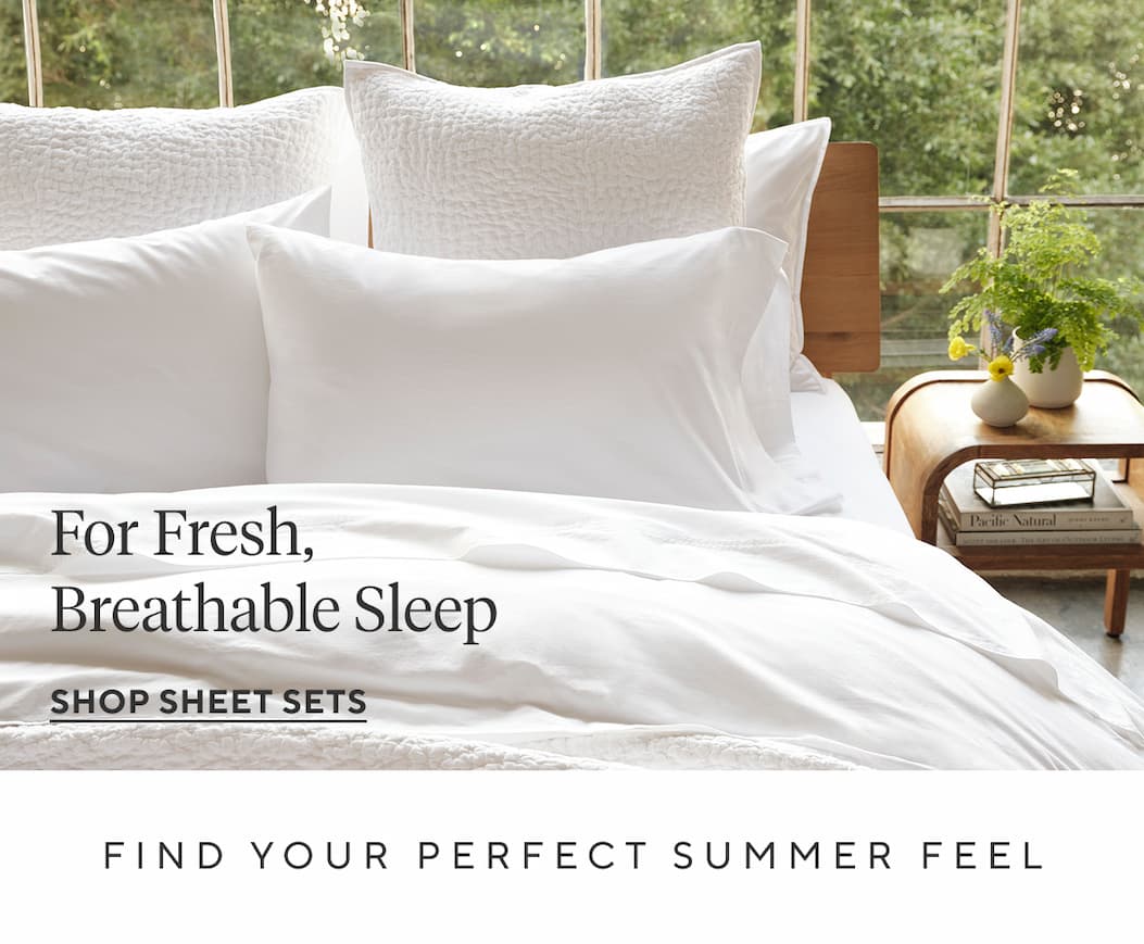 For Fresh, Breathable Sleep Shop Sheet sets >