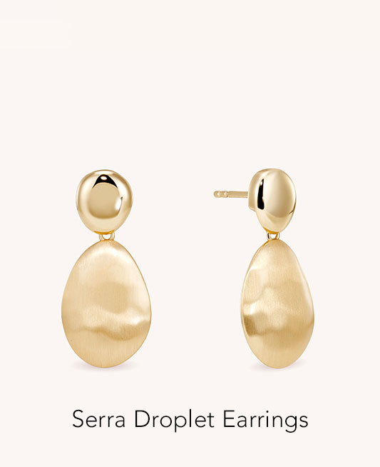 Serra Droplet Earrings.