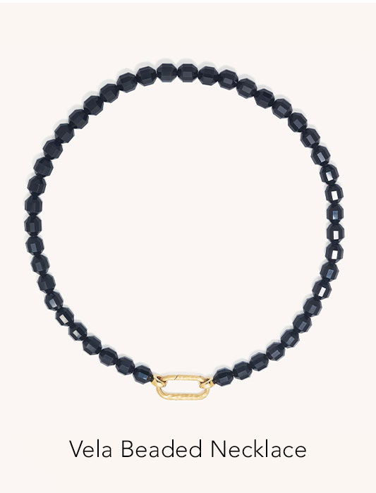 Vela Beaded Necklace.