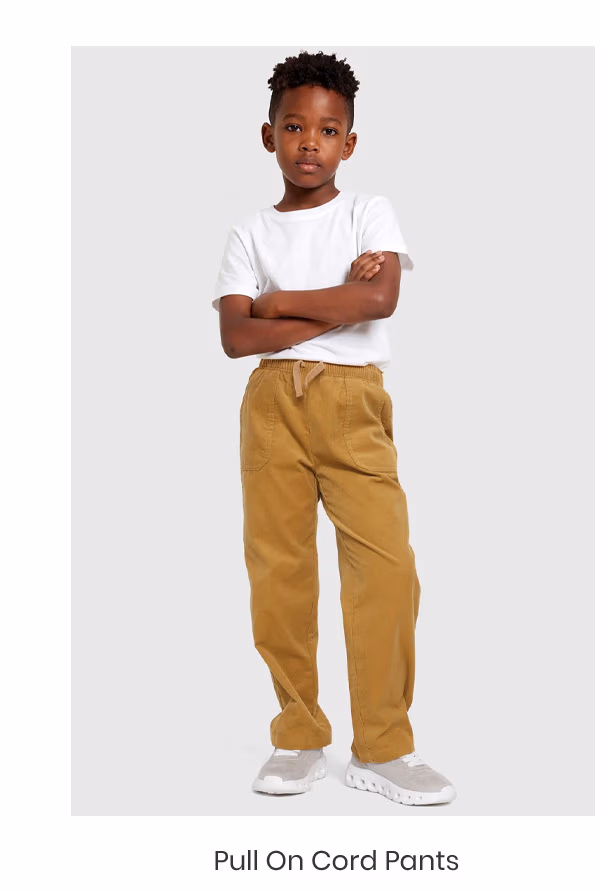 Pull On Cord Pants