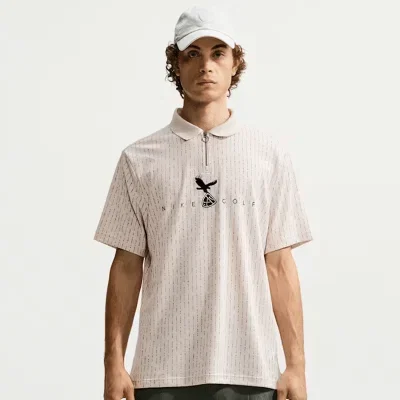 Image of Nike Dri-FIT Fairway Fresh Zip Neck Golf Polo Shirt