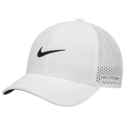 Image of Nike Dri-Fit ADV Rise SwooshFlex Structured Adjustable Golf Cap