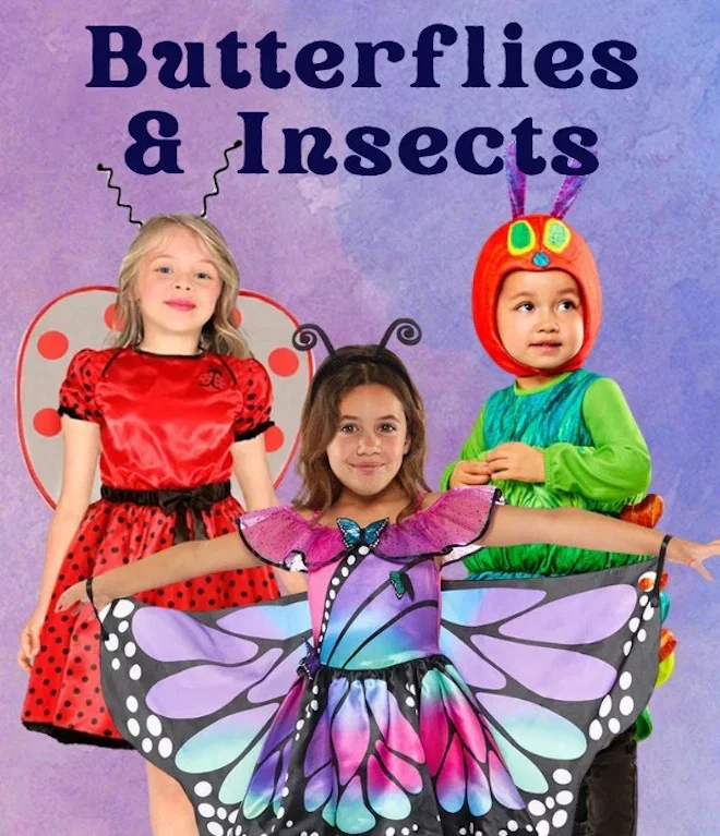 Butterfly & Insects Book Week Costumes. Click to shop the whole collection.