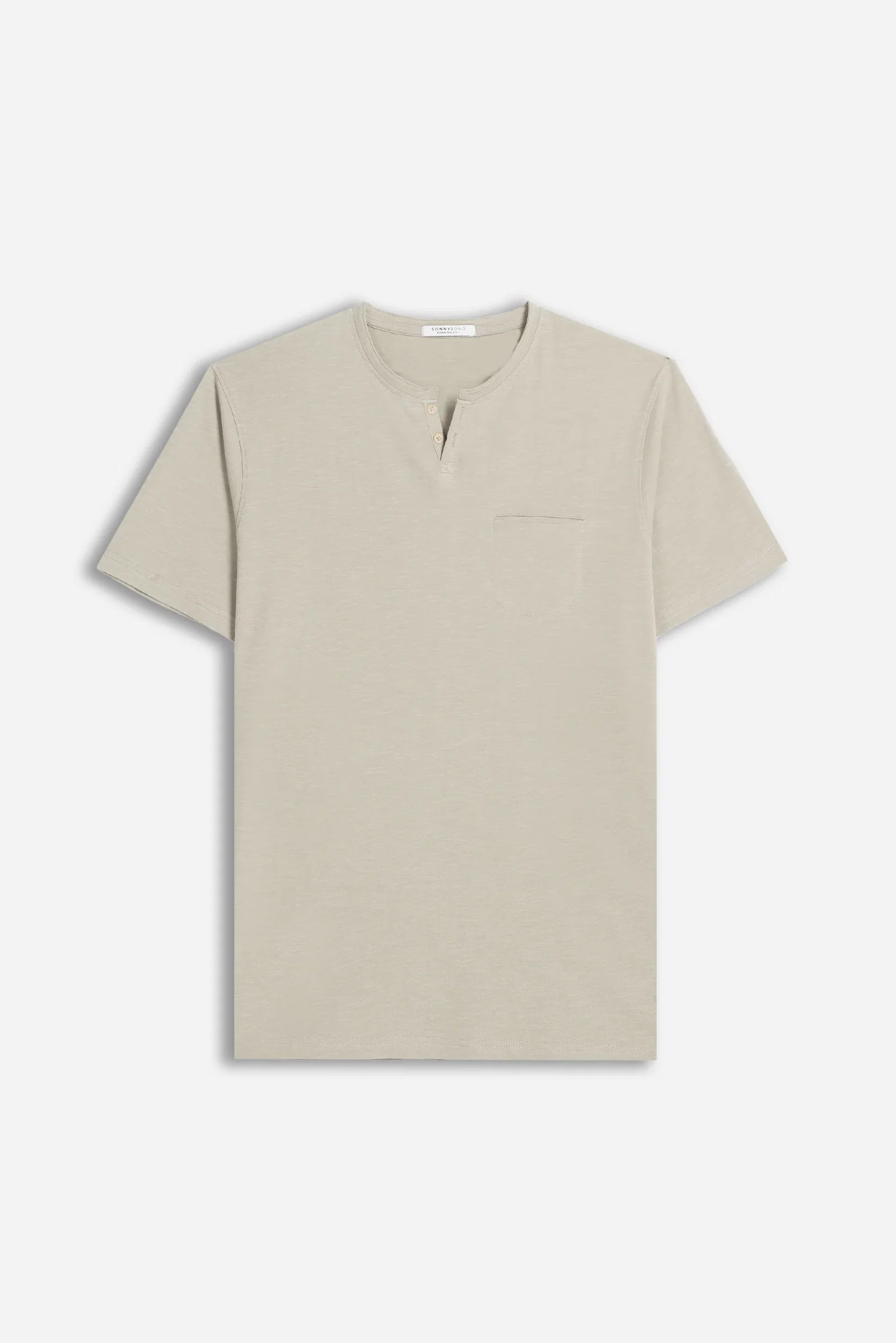 Image of T-SHIRT COLLO A GOCCIA 